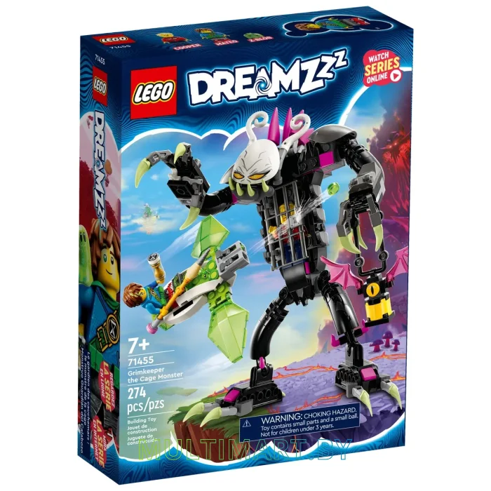 Конструктор LEGO DREAMZzz 71455 Гримкипер: монстр-тюремщик